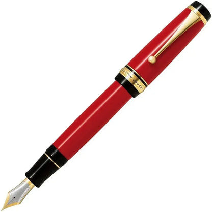 Pilot Custom Urushi Sikko FM Fountain Pen - Crimson M - 4902505545535