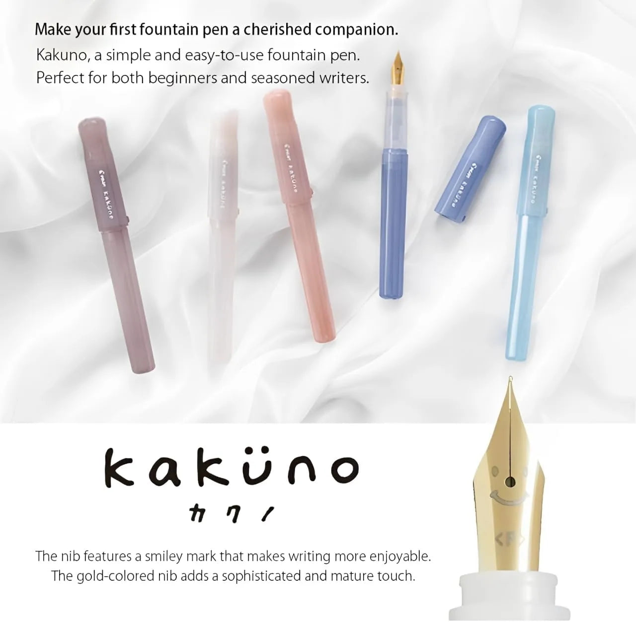 Pilot Kakuno Fountain Pen Madoromi Color Series