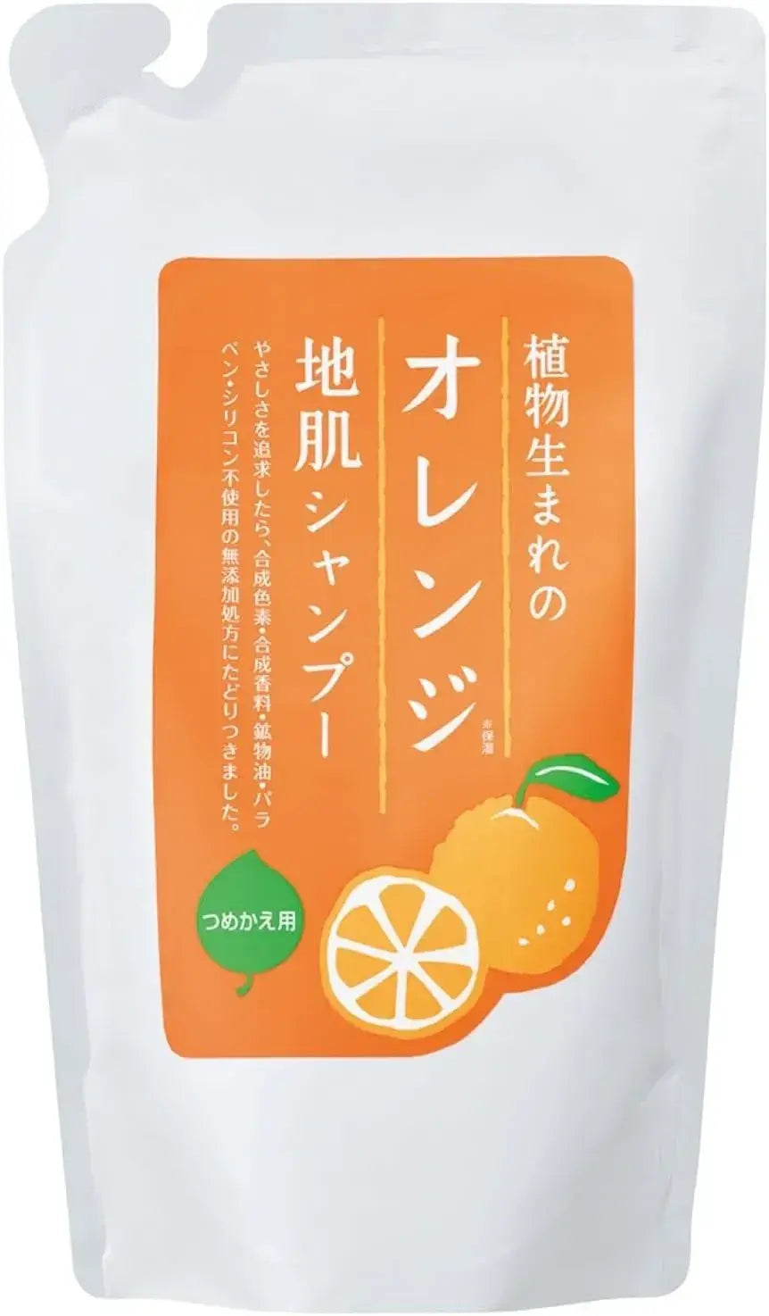 Plant-derived Orange Skin Shampoo Refill 11.5 fl oz 340 ml