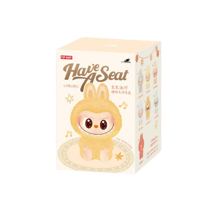 Pop Mart LABUBU THE MONSTERS Have a Seat Plush series [Assortment Box]