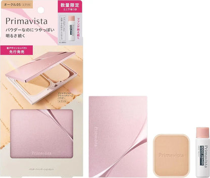 Primavista Bright Charging Powder Foundation Set