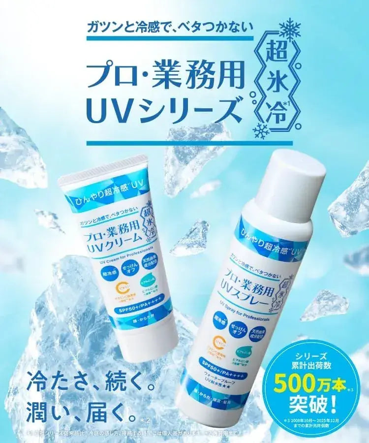 Pro Professional Use UV Cream SPF 50 Cooling Sunscreen 1.8 oz