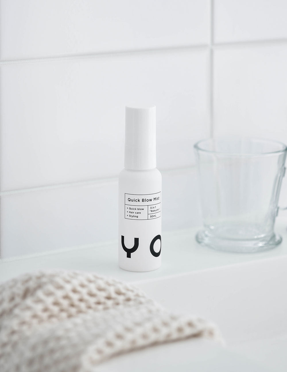 YOYU Quick Blow Mist – Spray de séchage rapide et protection contre la chaleur pour cheveux 50ml