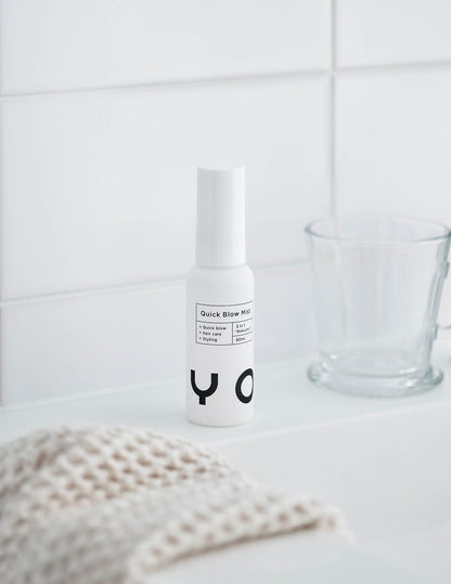 YOYU Quick Blow Mist – Spray de séchage rapide et protection contre la chaleur pour cheveux 50ml