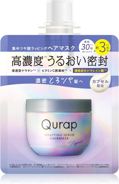 Qurap Curap Hair Mask Powerpuff Girls Collaboration Treatment - Moist
 - 4571607693514