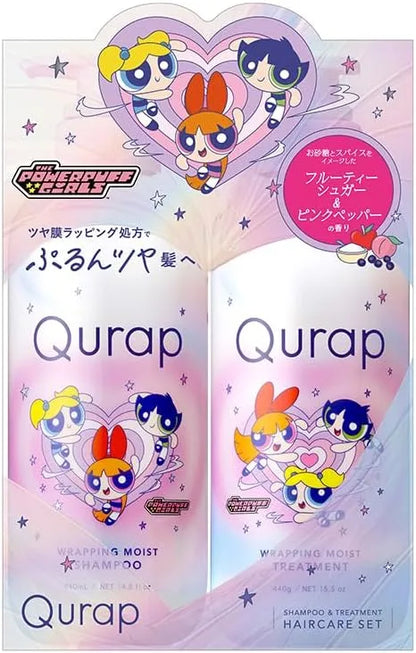 Qurap Curap Shampoo and Treatment Set Amino Acid Moisturizing