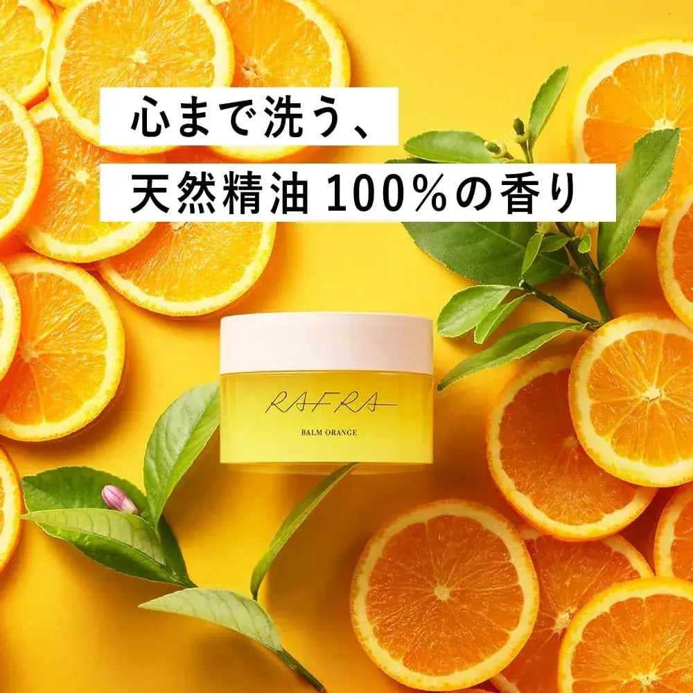 Rafra Cleansing Balm Large Capacity Orange Scent Natural 200g