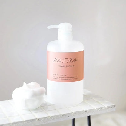 Rafra Orange No Rinse Non Silicone Shampoo Refill 500ml Voluminous