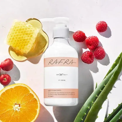 Rafra Sunscreen Cream 180g SPF50 PA++++ Water Resistant Pump