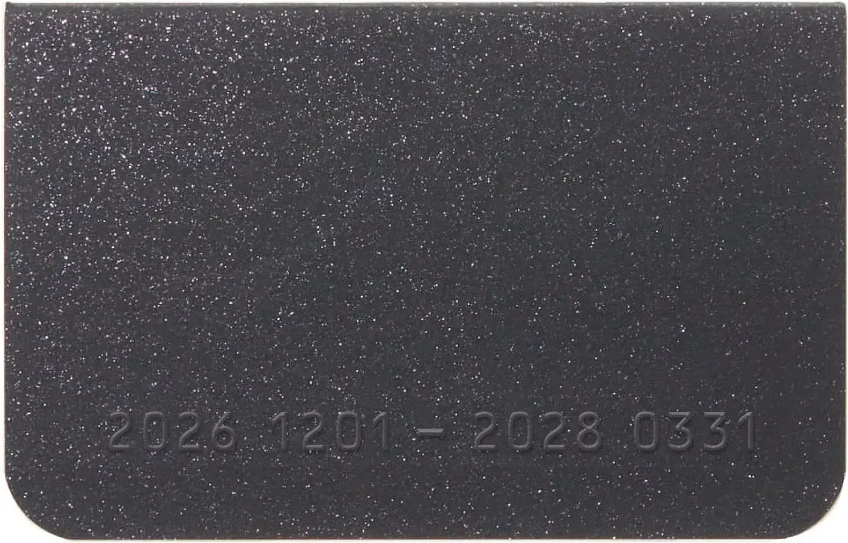 Raymay Fujii Monthly Block Planner Diary - Black - 4902562522845