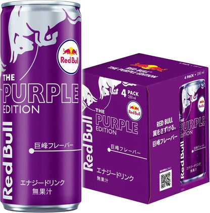 Red Bull Energy Drink Cherry Edition - Purple Edition 4 Pieces - 4560292291693