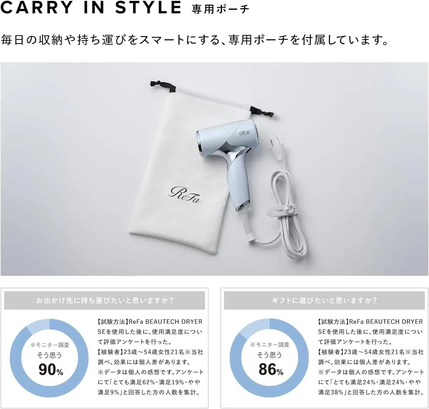 ReFa Beauty Dryer SE Shopper Set