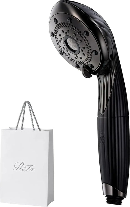 ReFa Fine Bubble Pure Facial Cleansing Device with Cartridge - Black Shopper - 4974011805519