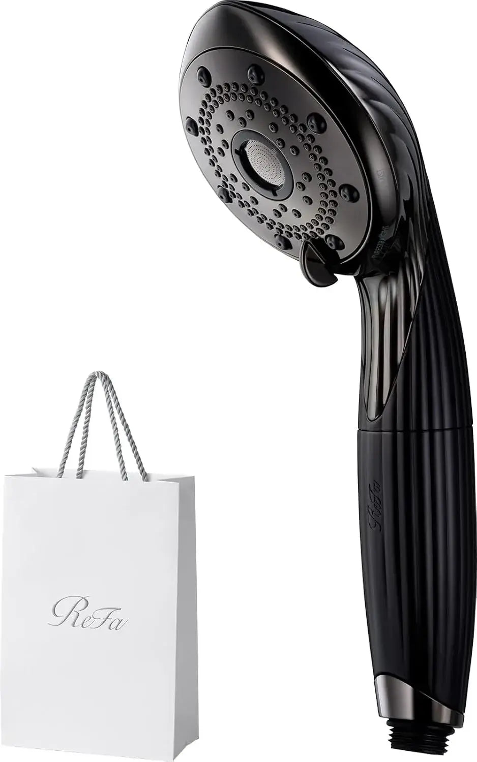 ReFa Fine Bubble Pure Facial Cleansing Device with Cartridge - Black Shopper - 4974011805519