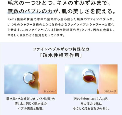 ReFa Fine Bubble Pure Facial Cleansing Device with Cartridge