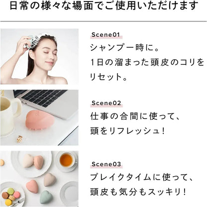 ReFa HEART BRUSH for SCALP Hair Brush