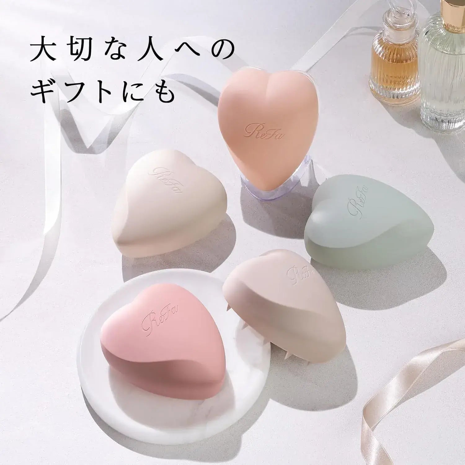 ReFa HEART BRUSH for SCALP Hair Brush