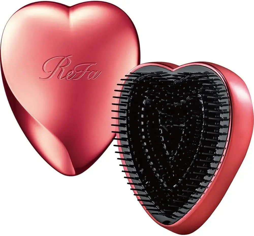 ReFa Heart Brush Hair Detangling Brush for Smooth, Glossy Hair