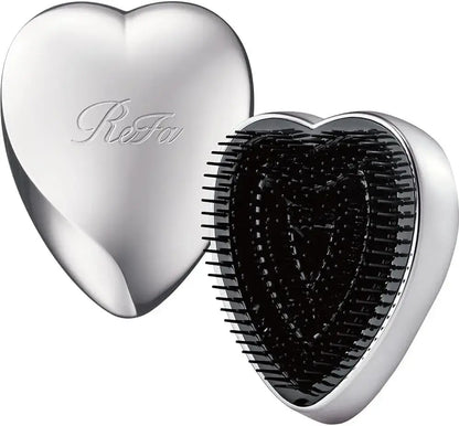 ReFa Heart Brush Hair Brush - Silver - 4573176158722