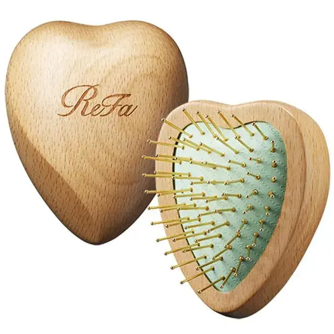 ReFa Heart Brush Hair Brush - Wood - 4974011855613