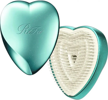 ReFa Heart Brush Hair Brush - Emmint Green - 4974011857082