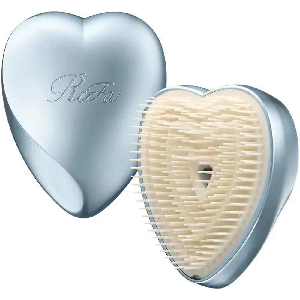 ReFa Heart Brush Hair Brush - Silver Sky - 4974011815907