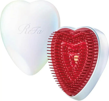 ReFa Heart Brush Hair Brush - Aurora White - 4573176158753