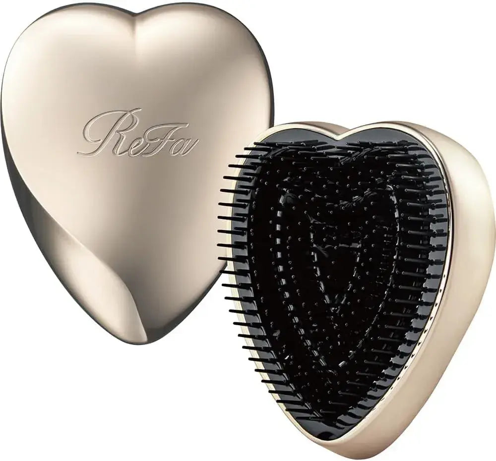 ReFa Heart Brush Hair Brush - Champagne Gold - 4573176158739