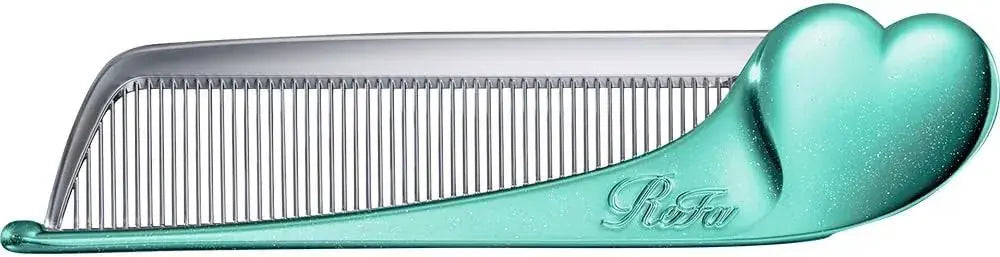 ReFa Heart Comb Aira Hair Comb - Emmint Green - 4974011857112
