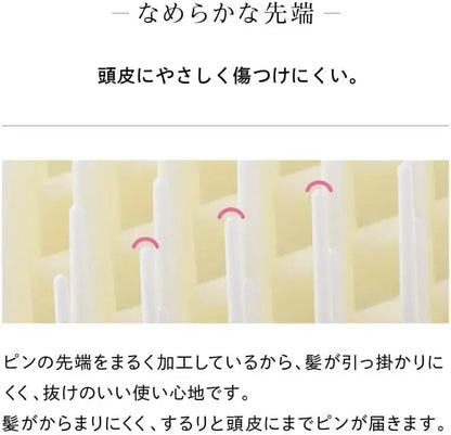 ReFa Shampoo Brush Milk Hair Scalp Massage Tool