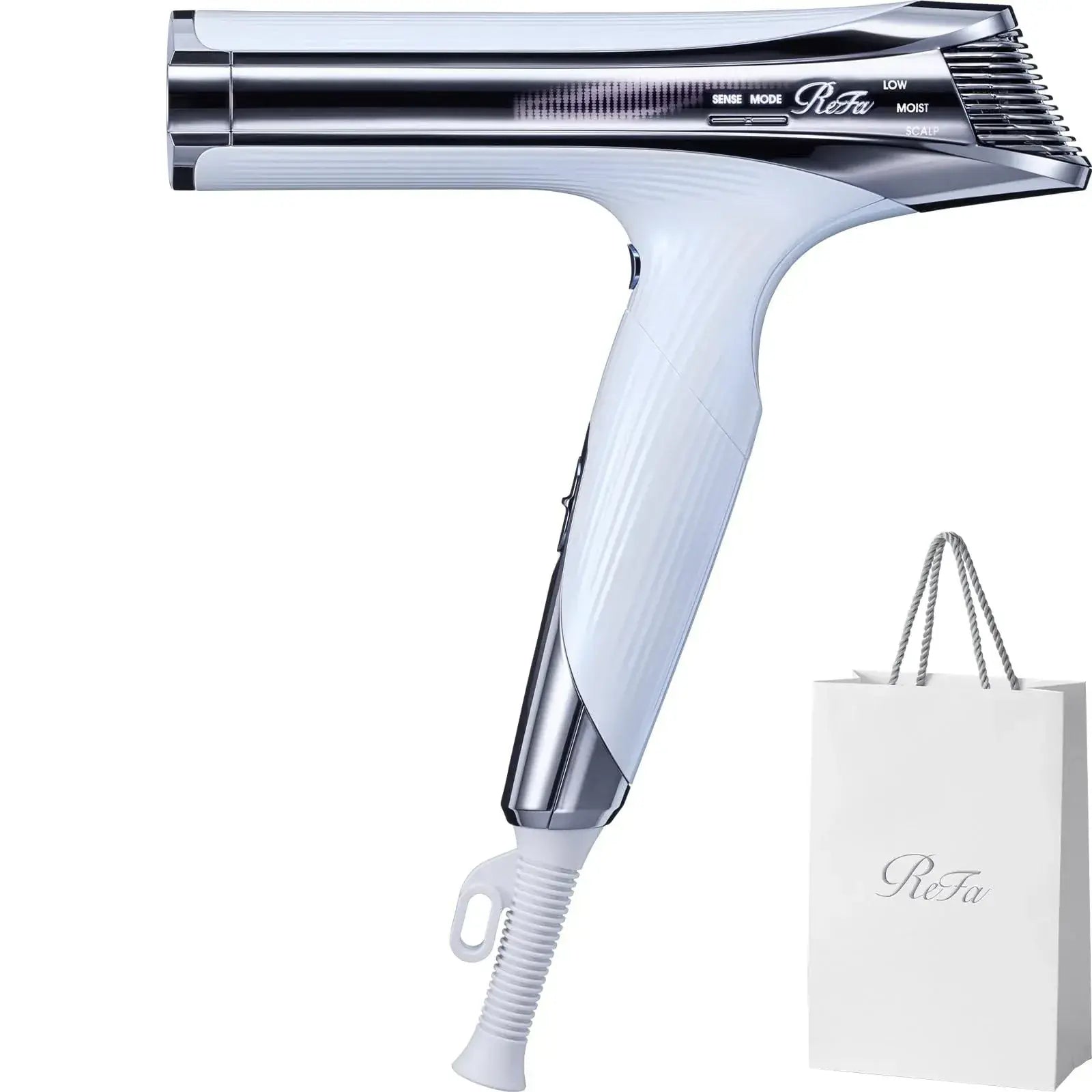 ReFa Smart Beauty Dryer Hair Dryer - White S+ - 4974011819028