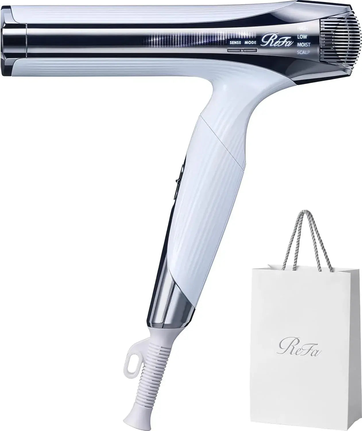ReFa Smart Beauty Dryer Hair Dryer - White-Smart W - 4974011852186