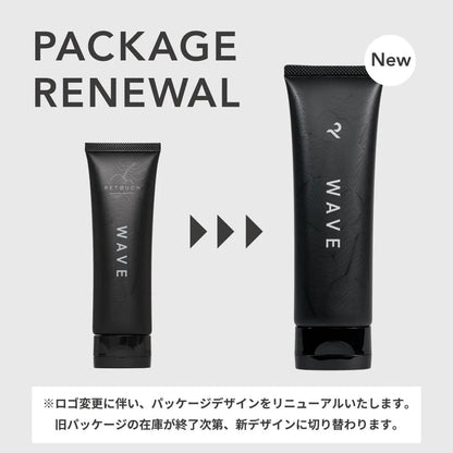 Retouch Wave Wax for Men Curly Hair Styling 3.2 oz 90g