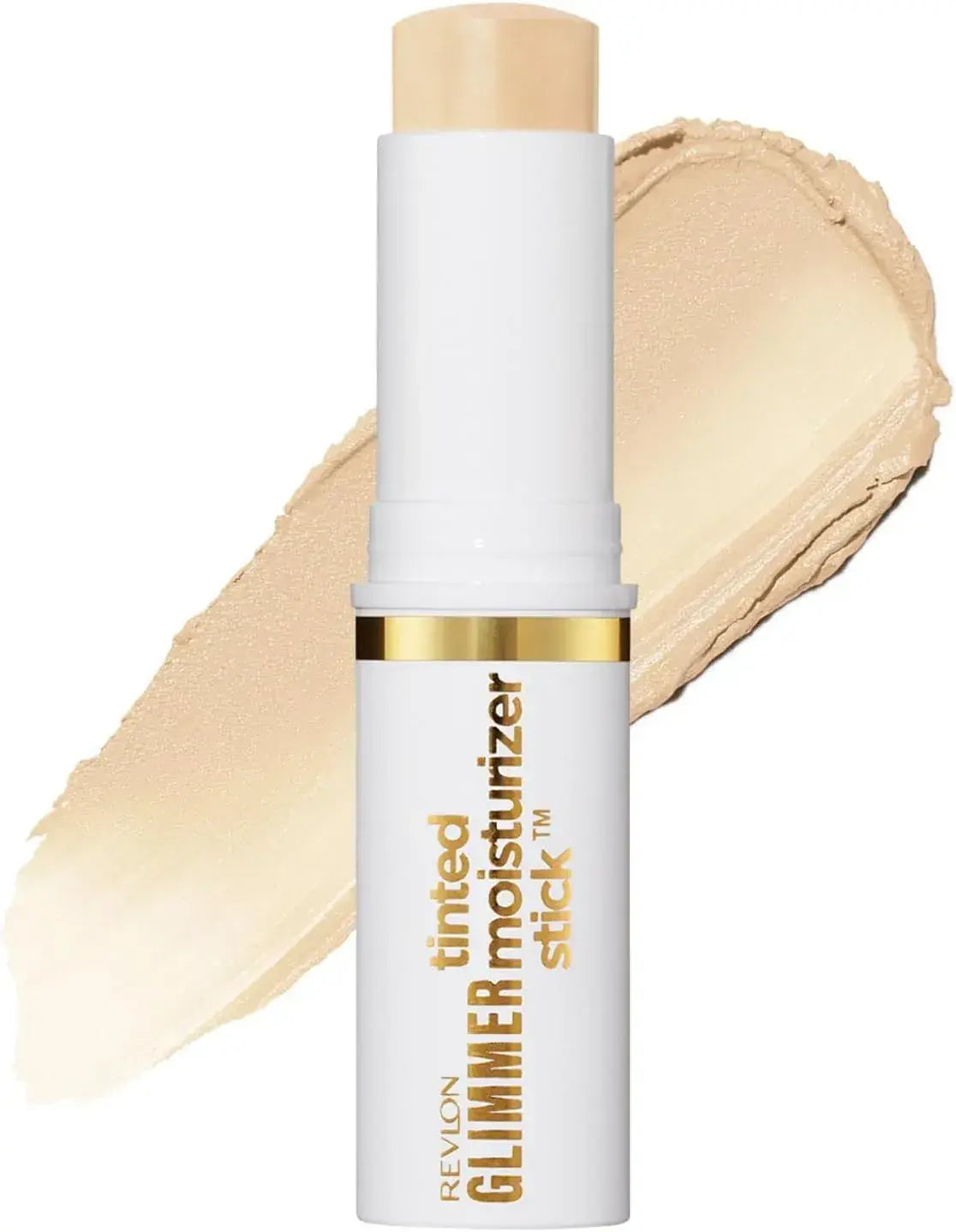 Revlon Glimmer Tinted Moisturizer Stick Foundation - 100 Light Cool Undertone Natural - 4951445280709