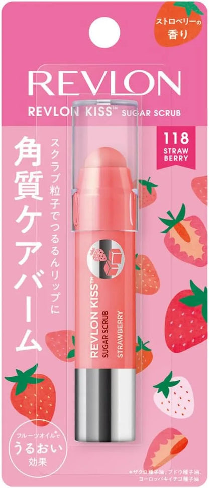 Revlon Lebron Kiss Sugar Scrub Lip Exfoliator Sugar Mint Scent - Strawberry
 - 4951445271868