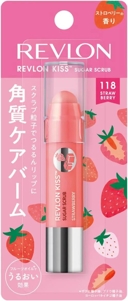 Revlon Lebron Kiss Sugar Scrub Lip Exfoliator Sugar Mint Scent - Strawberry
 - 4951445271868