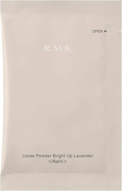 RMK Blurring Loose Powder Face Powder - Bright Up Lavender Refill - 4973167051153