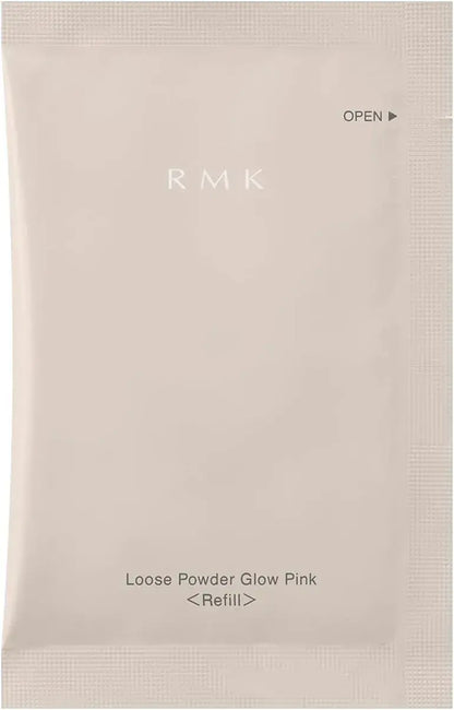 RMK Blurring Loose Powder Face Powder - Glow Pink Refill - 4973167051160