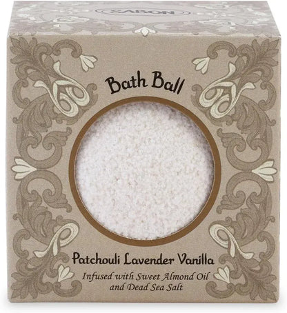 Sabon Bath Ball Patchouli Lavender Vanilla Bath Accessory
