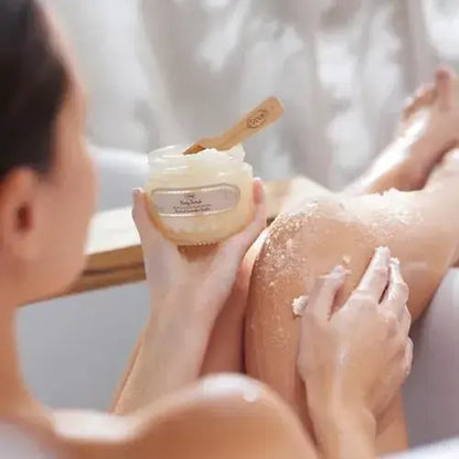 Sabon Body Scrub White Tea Exfoliating Skin Care