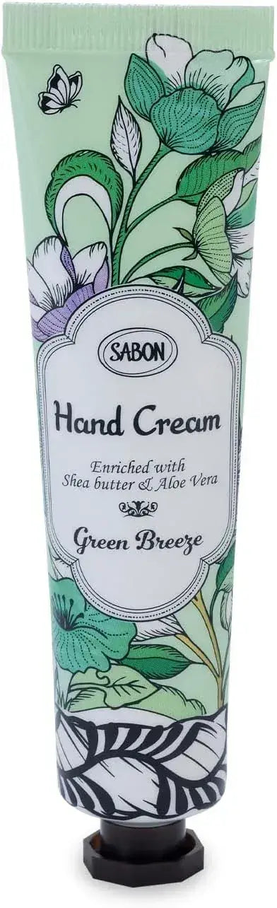 Sabon Hand Cream Green Breeze Moisturizing 1 oz 30 ml