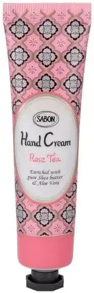 Sabon Hand Cream Rose Tea Scent 1.0 fl oz 30 ml Moisturizing