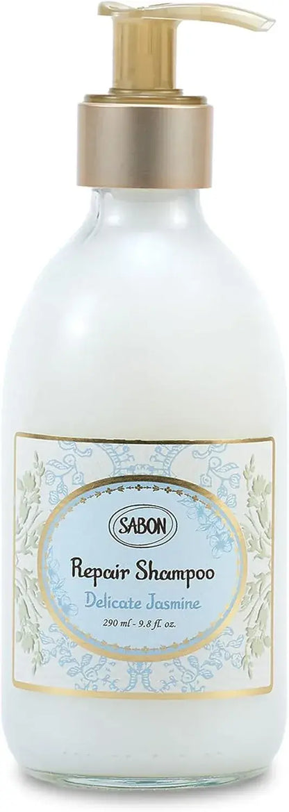 Sabon Repair Conditioner Delicate Jasmine - Repair Shampoo 9.4 fl oz - 4571652641669
