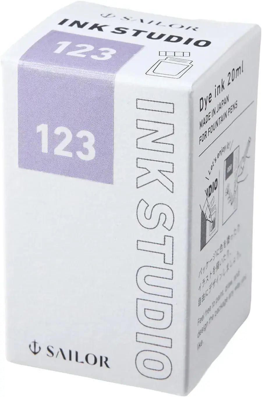 Sailor Fountain Pen Ink Gray 20ml Bottle
