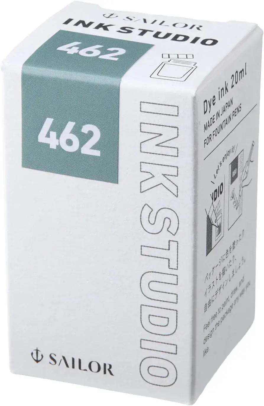 Sailor Ink Studio Bottled Fountain Pen Ink Green 20ml