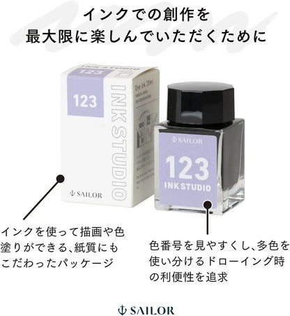 Sailor Ink Studio Fountain Pen Bottled Ink