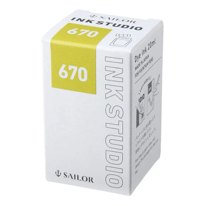 Sailor Ink Studio Fountain Pen Ink