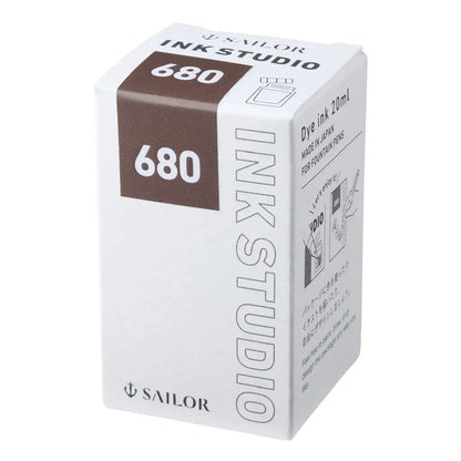 Sailor Ink Studio Fountain Pen Ink - Brown 20ml - 4901680675396