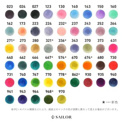 Sailor Pen Co Studio Dye Gray Fountain Pen Ink 20ml