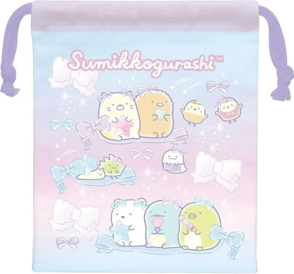 San-X Sumikko Gurashi Cup Drawstring Bag - Ca61702 - 4974413870689